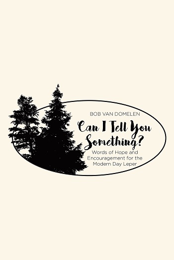 Logo featuring trees and a motivational message by Bob Van Domelen.